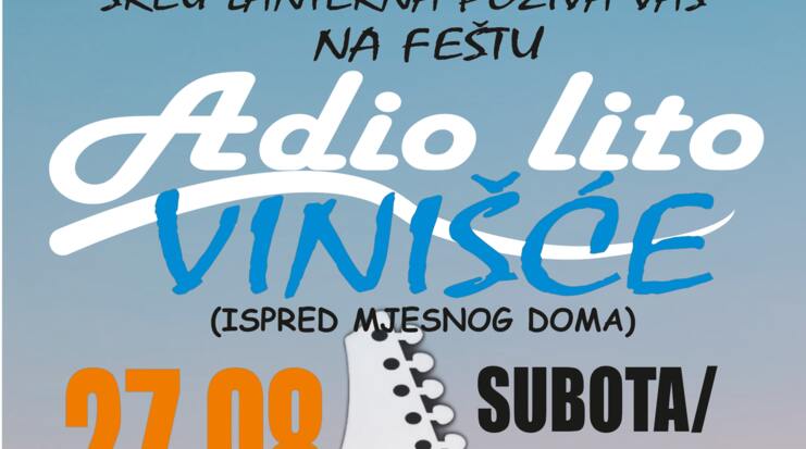 Fešta "Adio lito"