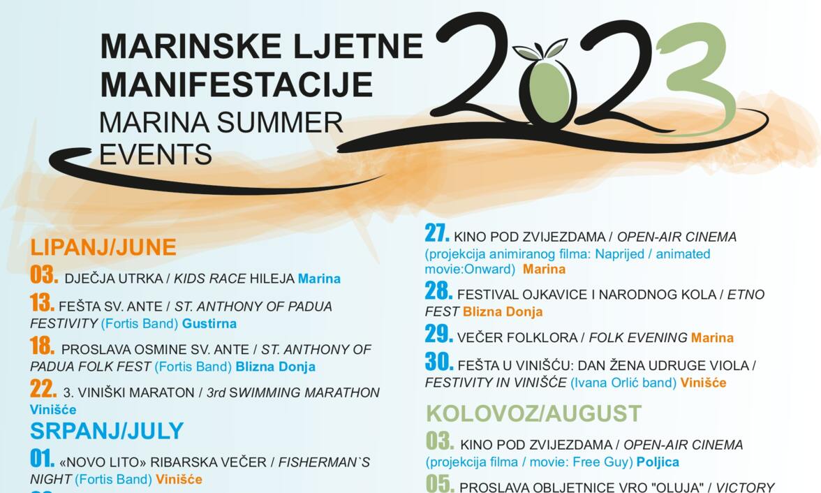 IMPREZY LETNIE W MARINIE