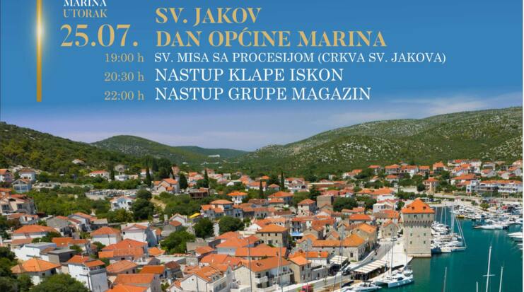 DZIEŃ RADY MARINY: UROCZYSTOŚĆ ŚW. JAKUBA PATRONA MARINY - KONCERT: MAGAZYN