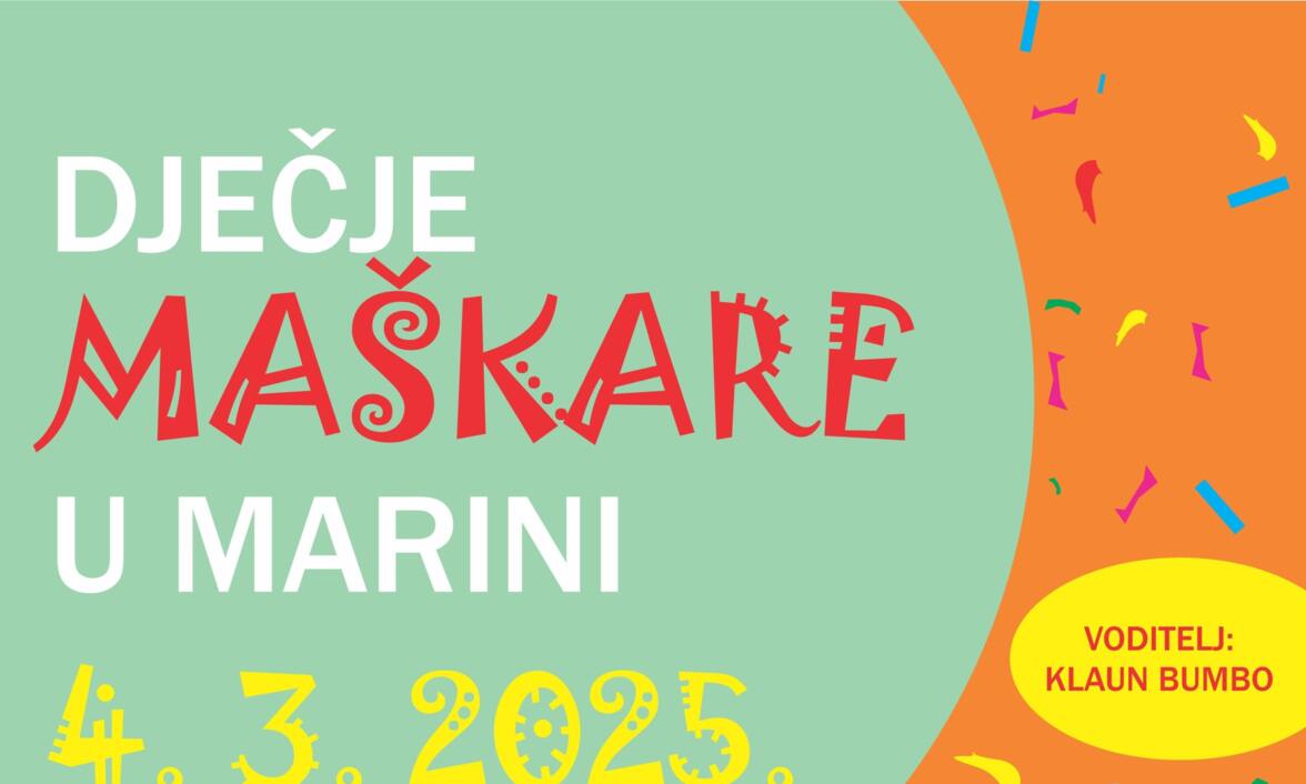 DJEČJE MAŠKARE U MARINI