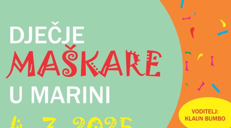 DJEČJE MAŠKARE U MARINI