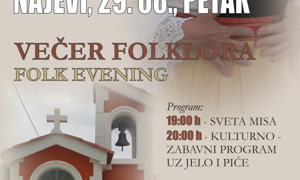 WIECZÓR LUDOWY Z OKAZJI UROCZYSTOŚCI ŚW. JANA