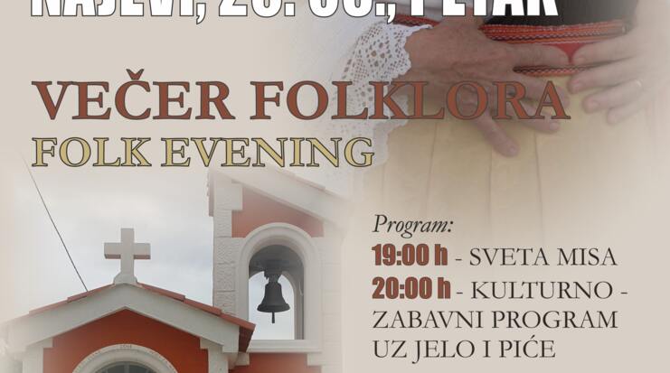 WIECZÓR LUDOWY Z OKAZJI UROCZYSTOŚCI ŚW. JANA