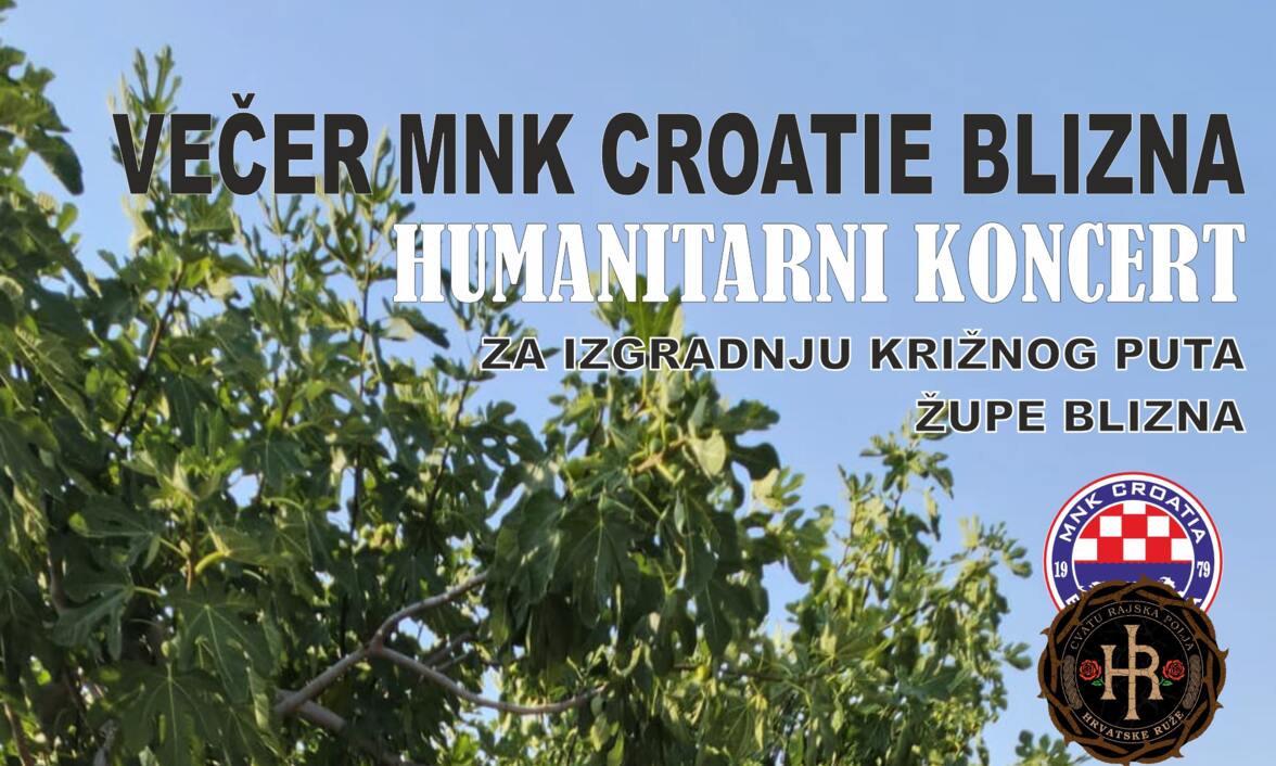 HRVATSKE RUŽE-KONCERT CHARYTATYWNY