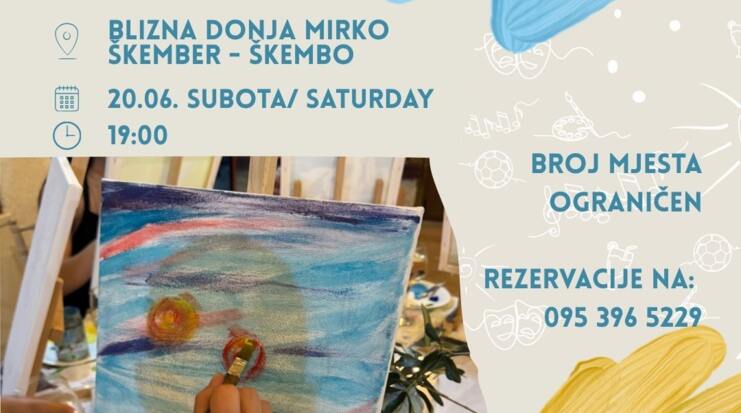 SIP & PAINT SLIKARSKA VEČER