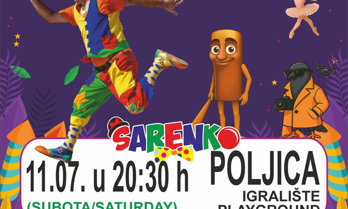 DJEČJA VEČER: KLAUN ŠARENKO