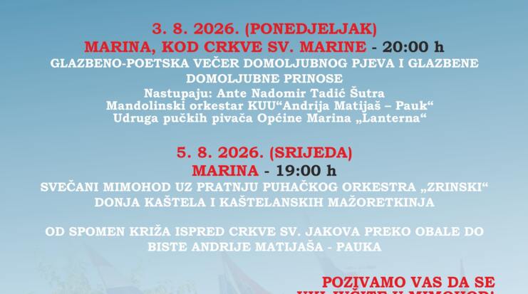 PROSLAVA UOČI OBLJETNICE VRO "OLUJA"