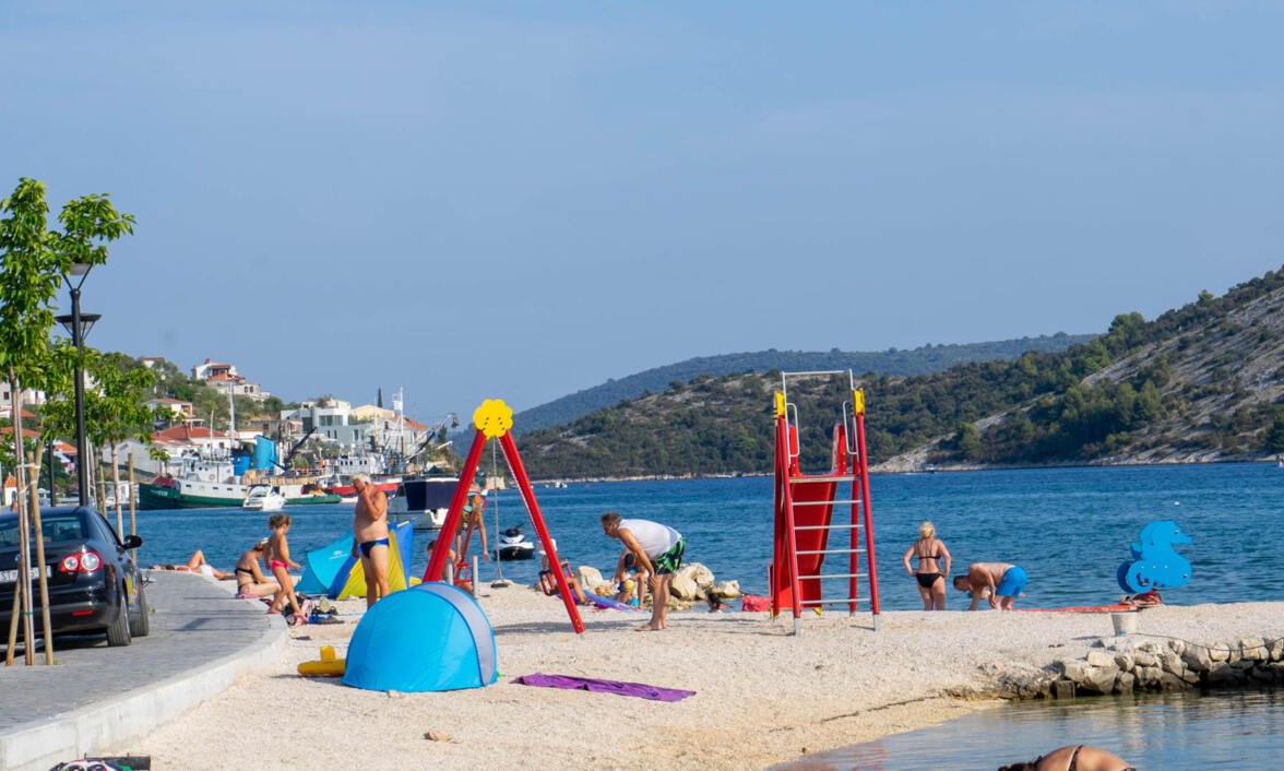 Dječje igralište na plaži